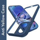 For Motorola Moto G96 Back Cover Case (Lifetime Anti Yellow | Anti Scratch | Crystal Clear Shockproof)
