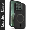 For Motorola Moto G67 Power | G57 Power Back Cover Case Leather Finish (MagSafe Compatible Wireless Charging | Soft Touch | Camera Bump Protection)