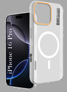 For Apple iPhone 16 Pro Back Cover Case (Soft Touch | Camera Bump Protection | MagSafe Compatible | Matte Finish)
