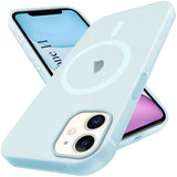 For Apple iPhone 11 Back Cover Case (Frosted Matte Feel | MagSafe Compatible Wireless Charging | Polycarbonate Material)