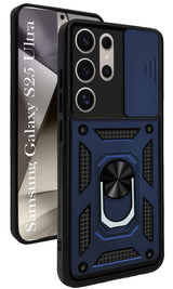 For Samsung Galaxy S25 Ultra Back Cover Case (Hybrid Dual Armor Polycarbonate)