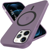 For Apple iPhone 12 Pro Max Back Cover Case (Frosted Matte Feel | MagSafe Compatible Wireless Charging | Polycarbonate Material)
