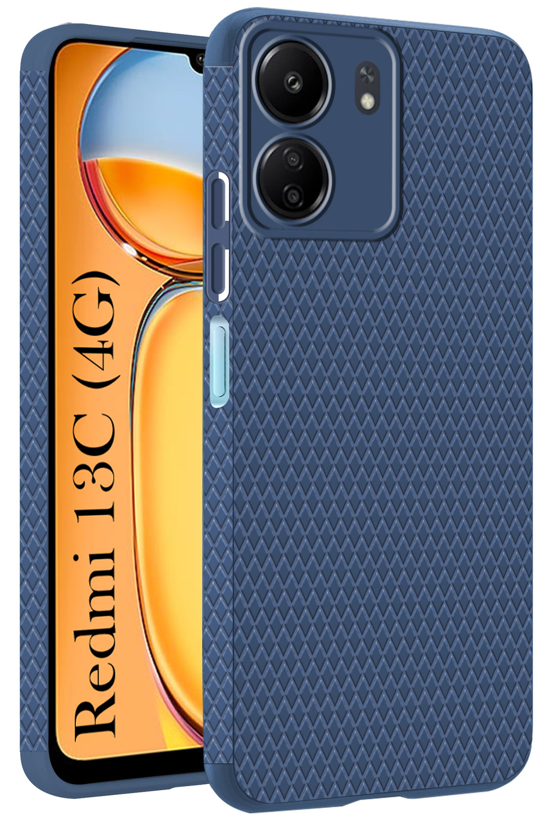 For Xiaomi Redmi 13C 4G Back Cover Case (Liquid Silicone | Side Grip | Camera Protection)