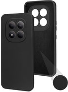 For Xiaomi Redmi Note 15 Pro 5G Back Cover Case (Matte Finish Silicone with Inside Fiber cloth)