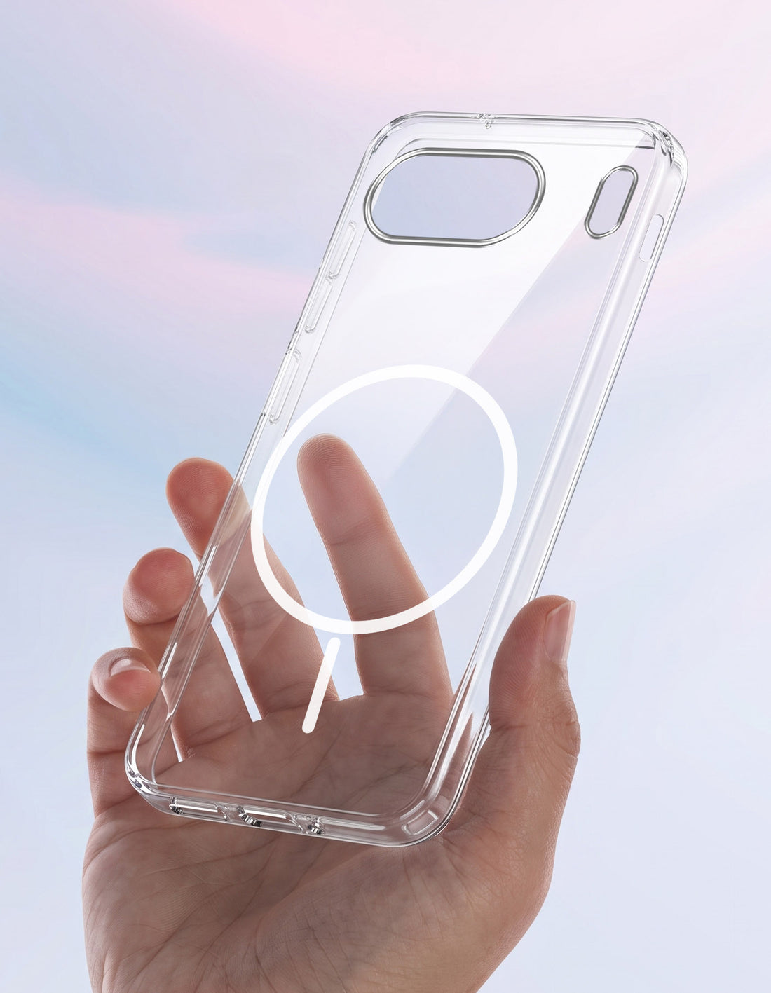 For Oneplus Nord 4 Back Case Cover Crystal Anti Yellow (Unbreakable PC | MagSafe Wireless Charging Support |Camera Protection Bump)