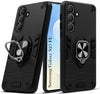 For Samsung Galaxy S25 FE Back Cover Case Hybrid Armor (Shockproof Dual Layer Polycarbonate |Ring Holder Kickstand)