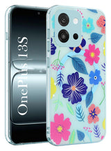 For OnePlus 13S Back Cover Case (Cute Floral Design | Flower Print for Girls | MagSafe Compatible Wireless Charging)