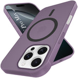 For Apple iPhone 16 Pro Max Back Cover Case (Frosted Matte Feel | MagSafe Compatible Wireless Charging | Polycarbonate Material)