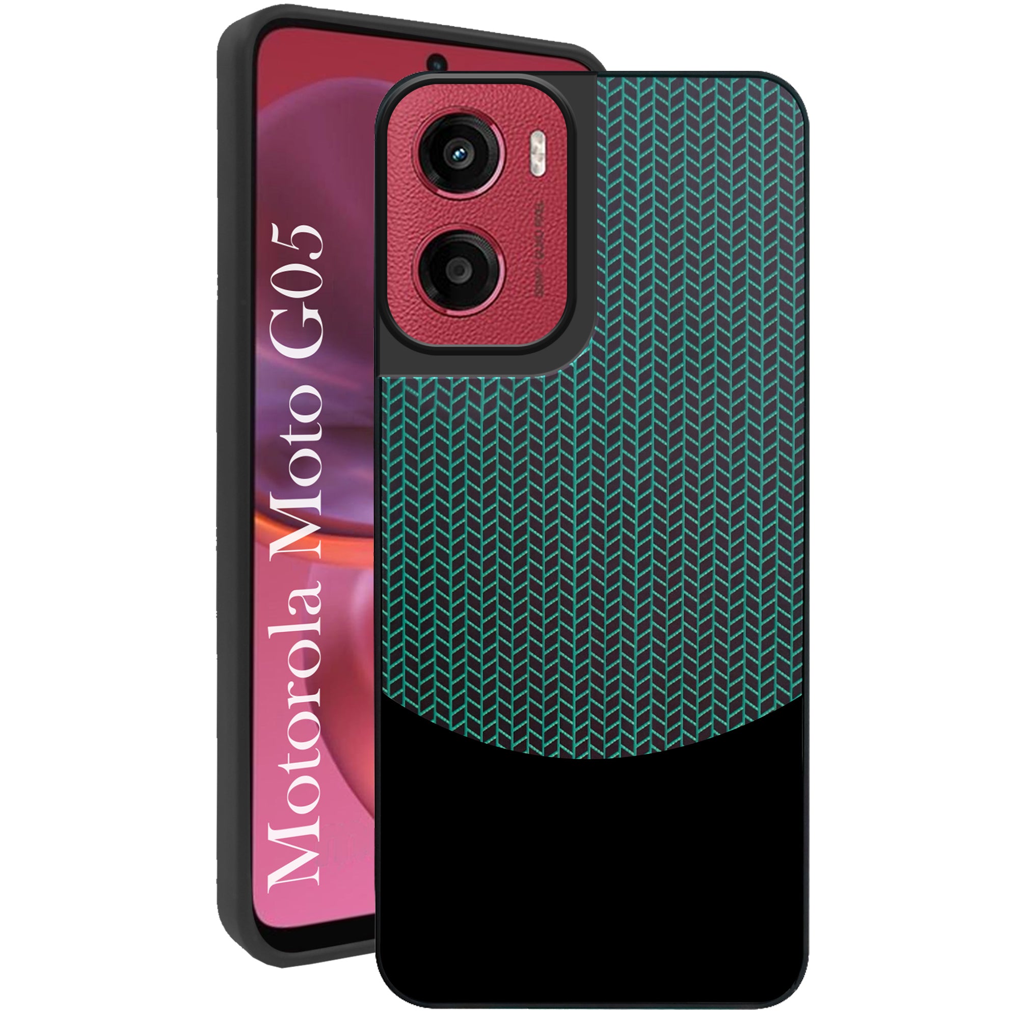 For Motorola Moto G05 Silicone Finish Back Cover Case (Premium Minimalist Professional Feel | Camera Protection Bump)