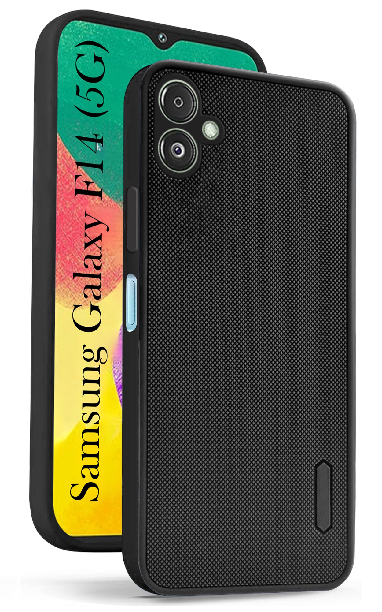 For Samsung Galaxy F14 5G Back Cover Case (Textured Grip Design | Camera Protection | Slim and Light Weight | Soft Touch and Feel)
