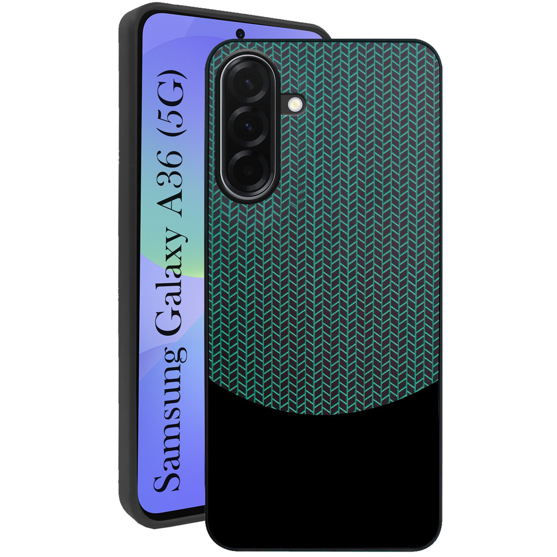 For Samsung Galaxy A36 5G Silicone Finish Back Cover Case (Premium Minimalist Professional Feel | Camera Protection Bump)