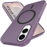 For Samsung Galaxy S25 Edge Back Cover Case (Frosted Matte Feel | MagSafe Compatible Wireless Charging | Polycarbonate Material)