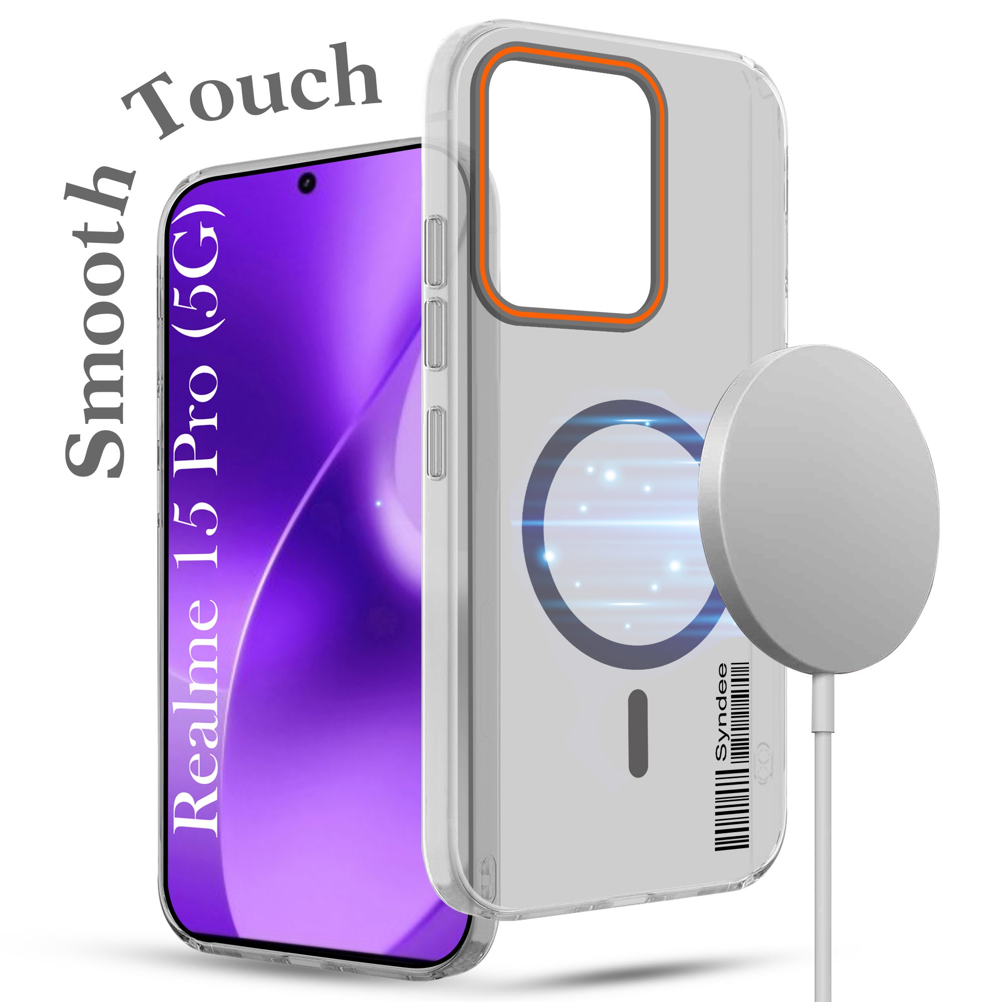 For Realme 15 Pro Back Cover Case (Soft Touch | Camera Bump Protection | MagSafe Compatible | Matte Finish)
