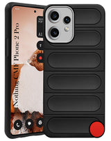 For Nothing CMF Phone 2 Pro Back Case Cover (Matte Liquid Silicone| Professional Wave Design | Camera Protection Ring | Shockproof Anti Slip Grip)