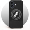 For Apple iPhone 17 Leather Finish Back Cover Case (Professional Minimalist Texture | MagSafe Compatile | Camera Protection | Sleek Sober Formal)