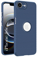 For Apple iPhone 16e  Back Cover Case (Liquid Silicone | Side Grip | Camera Protection)