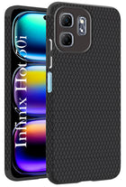 For Infinix Hot 50i Back Cover Case (Camera Protection | Side Grip Texture | Soft and Flexible)
