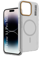 For Apple iPhone 14 Pro Max Back Cover Case (Soft Touch | Camera Bump Protection | MagSafe Compatible | Matte Finish)