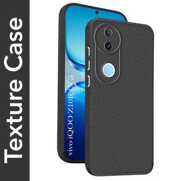 For Vivo iQOO Z10R Back Cover Case (Liquid Silicone | Side Grip | Camera Protection)