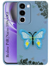 For Realme P4R 5G Back Cover Case (Soft Butterfly Embroidery | Women Teen Girls | Camera Protection| Matte Silicone)