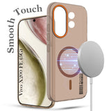 For Vivo X200 FE Back Cover Case (Soft Touch | Camera Bump Protection | MagSafe Compatible | Matte Finish)