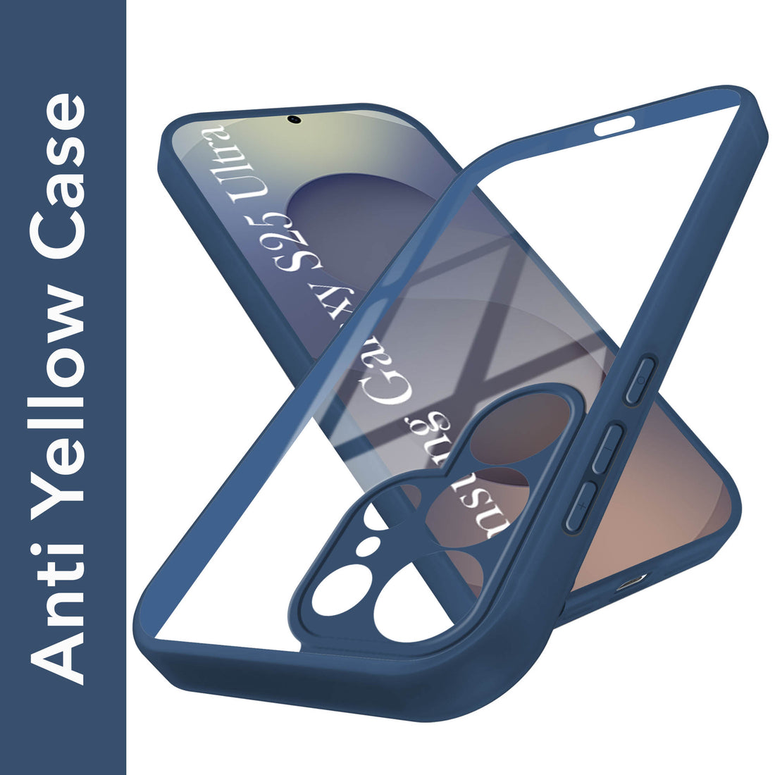 For Samsung Galaxy S25 Ultra Back Cover Case (Lifetime Anti Yellow | Anti Scratch | Crystal Clear Shockproof)