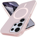 For Samsung Galaxy S24 Ultra Back Cover Case (Frosted Matte Feel | MagSafe Compatible Wireless Charging | Polycarbonate Material)