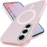 For Samsung Galaxy S24 FE  Back Cover Case  (Frosted Matte Feel | MagSafe Compatible Wireless Charging | Polycarbonate Material)