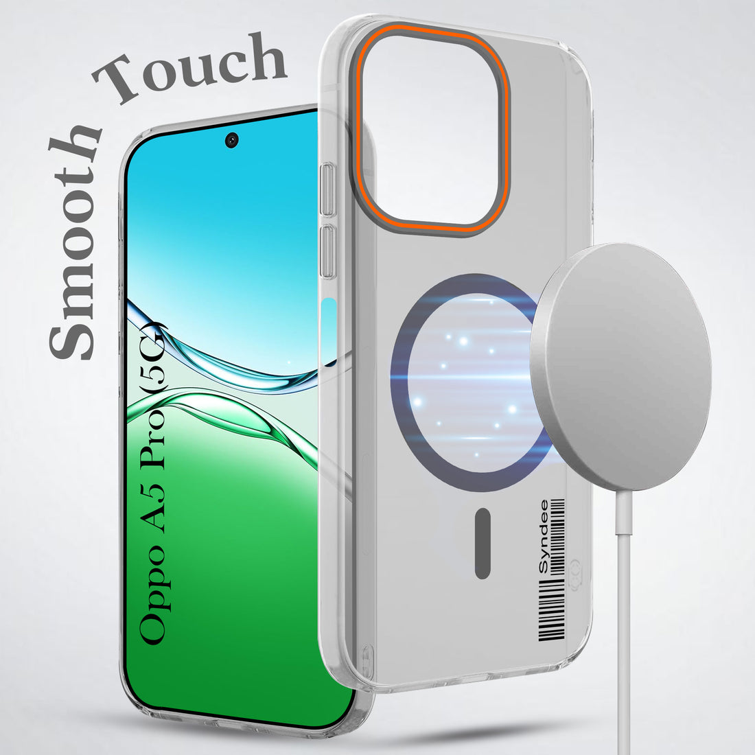 For Oppo A5 Pro Back Cover Case (Soft Touch | Camera Bump Protection | MagSafe Compatible | Matte Finish)