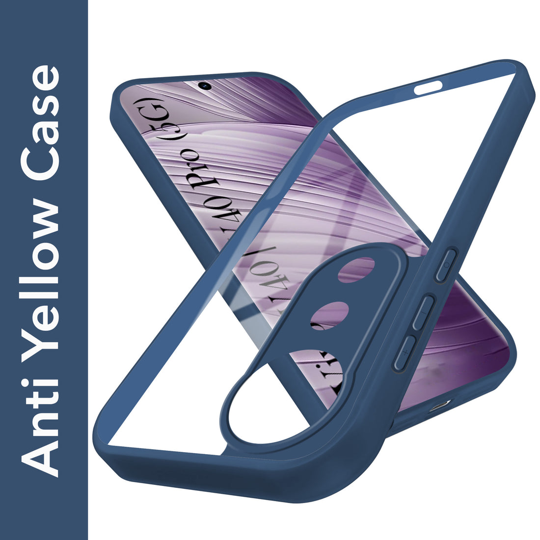 For Vivo V40 | Vivo V40 Pro 5G Back Cover Case (Lifetime Anti Yellow | Anti Scratch | Crystal Clear Shockproof)