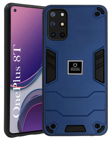 For OnePlus 8T Back Cover Case(Lightweight Hybrid Shockproof Polycarbonate)