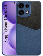 For Oppo Reno 16C 5G Back Cover Case (Dual PU Leather Stitch | Professional Minimalist | Soft and Flexible)