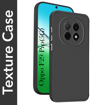 For Oppo F29 Pro Back Cover Case (Liquid Silicone | Side Grip | Camera Protection)