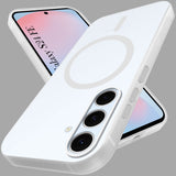 For Samsung Galaxy S24 FE  Back Cover Case  (Frosted Matte Feel | MagSafe Compatible Wireless Charging | Polycarbonate Material)