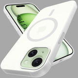 For Apple iPhone 15 Plus Back Cover Case (Frosted Matte Feel | MagSafe Compatible Wireless Charging | Polycarbonate Material)