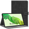 For Flip Case Folio Cover Realme Pad 2 10 Inch (PU Leather | Multi-Angle Smart Stand | Card Storage Slots | Silicone Back Pouch)