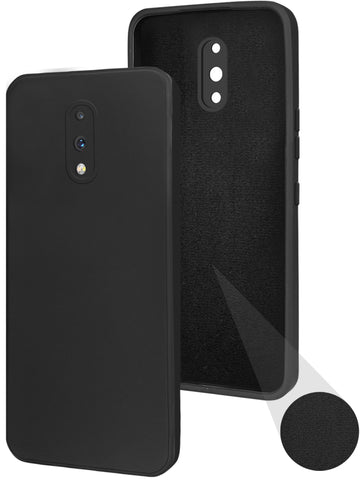 For OnePlus 7 Back Cover ( Silicone Clear Shockproof Case with Camera Protection | Soft and Flexible | Transparent)