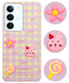 For Realme P4 Lite 5G | Realme Narzo 100 Lite 5G Back Cover Case (3D Cute Cartoons | Hard Back Side Soft | Matte Premium Finish | HD Printing)