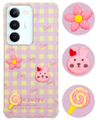 For Realme P4 Lite 5G | Realme Narzo 100 Lite 5G Back Cover Case (3D Cute Cartoons | Hard Back Side Soft | Matte Premium Finish | HD Printing)