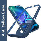 For Vivo Y75 5G | Y55 5G Back Cover Case Ultra-Hybrid(Lifetime Anti Yellow | Anti Scratch | Crystal Clear Shockproof)