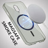 For OnePlus 6T Back Cover Case Lifetime Anti-Yellow MagSafe Compatible Clear (Sleek Hard Crystal | Shockproof and Camera Protection)