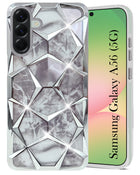 For Samsung Galaxy A56 Back Cover Case (Dual Design Glitter Sparkle and Detachable Diamond Print Case | Soft and Flexible)