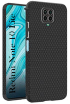 For Redmi Note 10 Lite Back Cover Case (Liquid Silicone | Side Grip | Camera Protection)