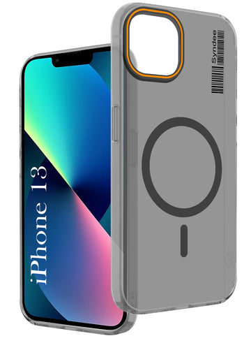 For Apple iPhone 13 Back Cover Case (Soft Touch | Camera Bump Protection | MagSafe Compatible | Matte Finish)