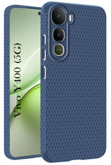 For Vivo Y400 Back Cover Case (Camera Protection | Side Grip Texture | Soft and Flexible)