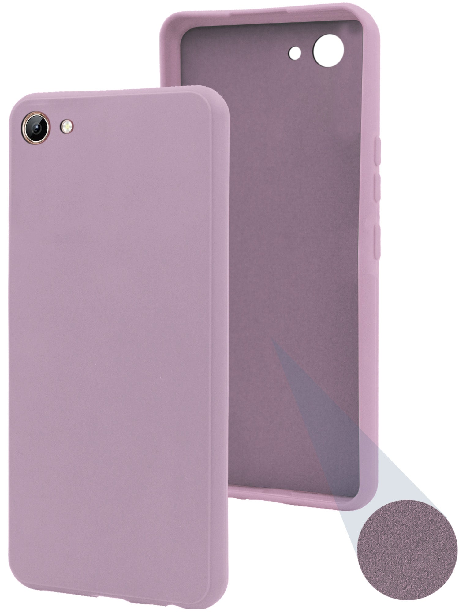 For Vivo Y71 Back Cover ( Silicone Clear Shockproof Case with Camera Protection | Soft and Flexible | Transparent)
