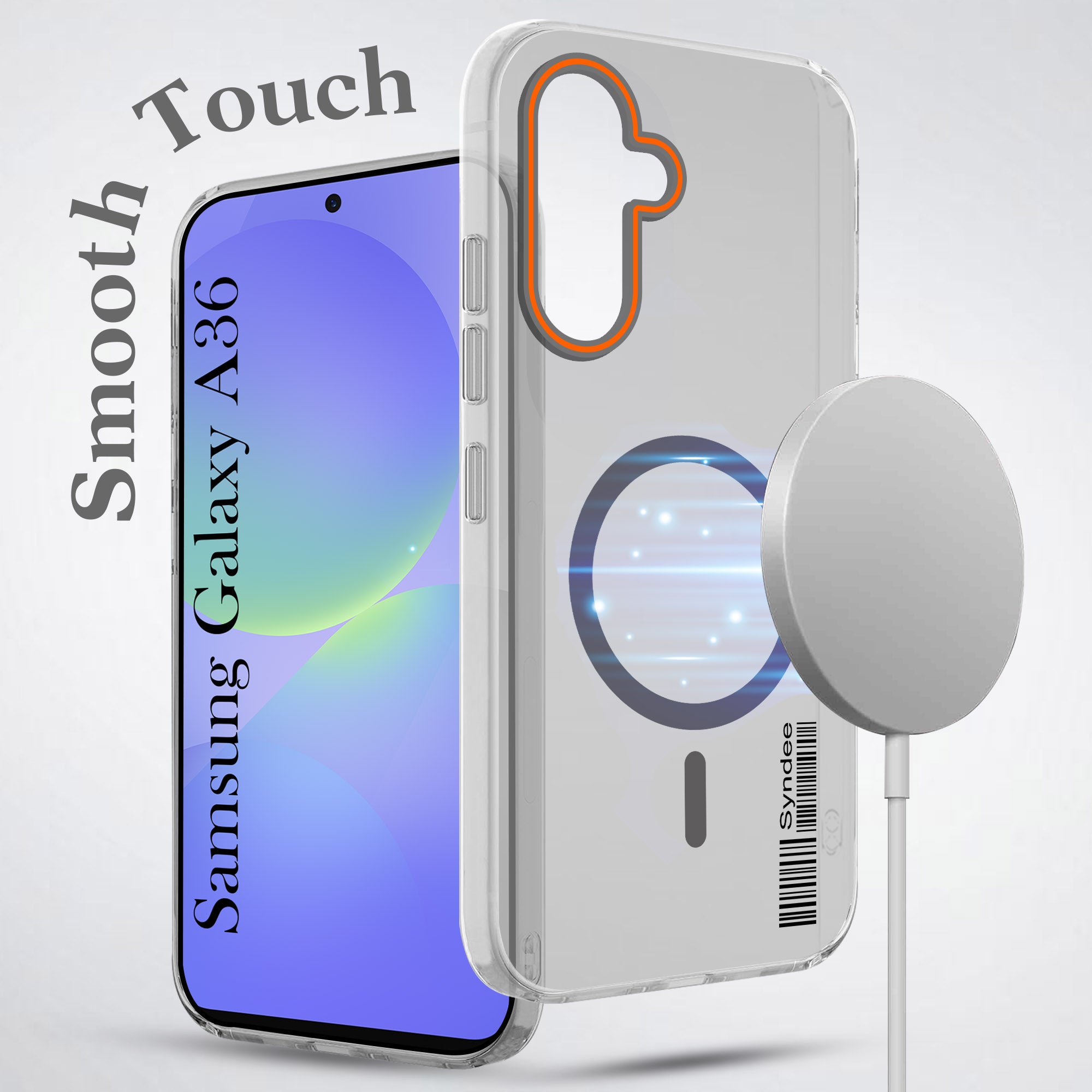 For Samsung Galaxy A36 5G Back Cover Case (Soft Touch | Camera Bump Protection | MagSafe Compatible | Matte Finish)