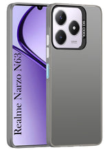 For Realme Narzo N63 Hard Back Cover Case (Velvet Touch | Professional Glossy Finish | Camera Protection Bump)