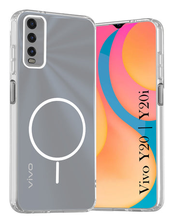 For Vivo Y20 | Y20i Back Cover Case Silicone (Slim Paper Thin | Camera Protection Bump | Minimalist Professional | Soft Flexible)