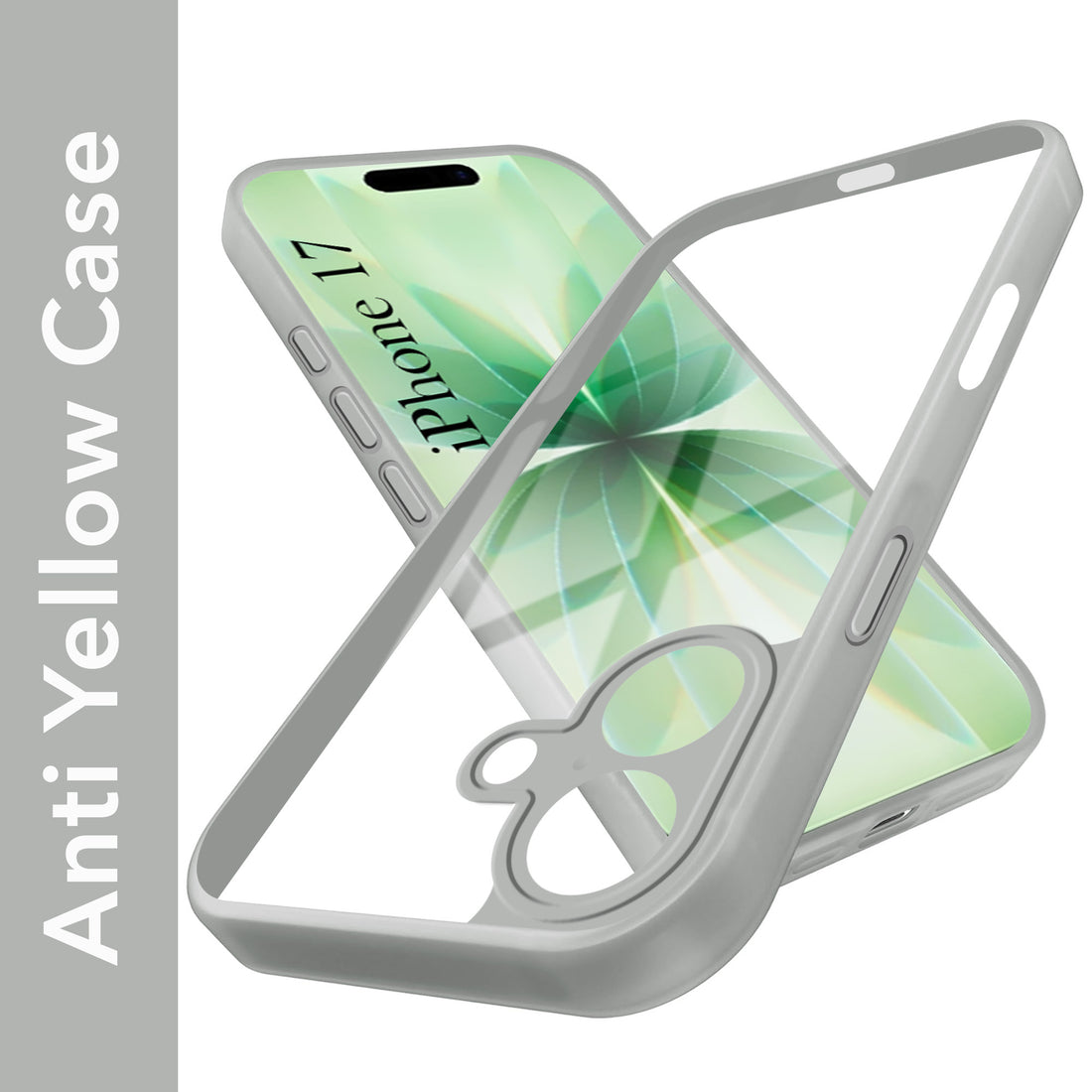 For Apple iPhone 17 Back Cover Case Ultra-Hybrid (Lifetime Anti Yellow | Anti Scratch | Crystal Clear Shockproof)